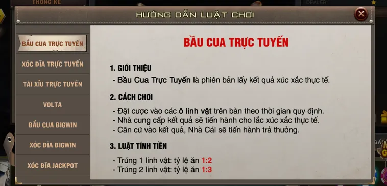 Kỹ Thuật Soi Cầu Khoa Học Sảnh Bài Bầu Cua Live Tại VaoBet