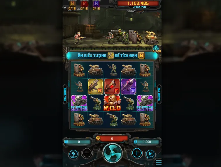 Trải Nghiệm Slot Game Chiến Binh Thép Tại VaoBet Sảnh Máy Xèng Cơ Khí