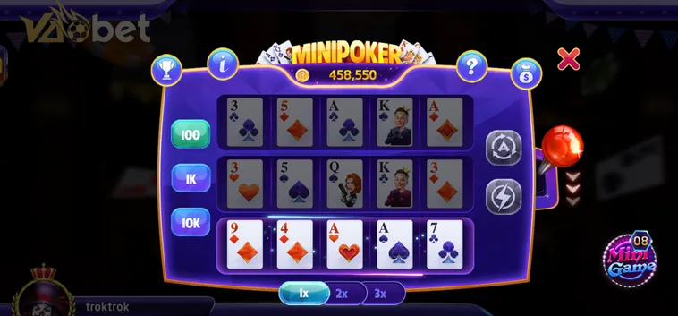 Đánh Giá Thuật Toán Phân Phối Bài Sảnh Table Game Mini Poker Tại VaoBet