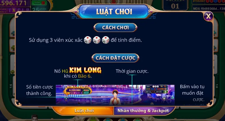 Bí Quyết Chinh Phục Sảnh Table Game Sicbo Ngũ Long Tại VaoBet