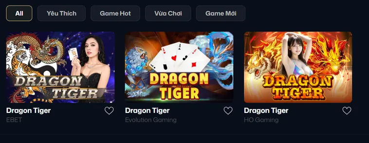 Phân Tích Cấu Trúc Đối Xứng Thuật Toán Sảnh Dragon Tiger Tại VaoBet