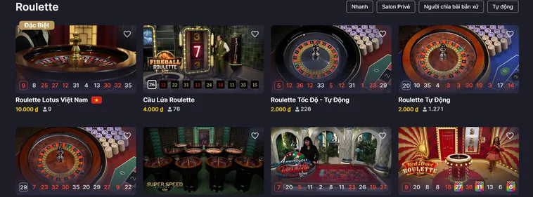Nghiên Cứu Biên Độ Sinh Lời Danh Mục Đầu Tư Roulette Live Tại VaoBet