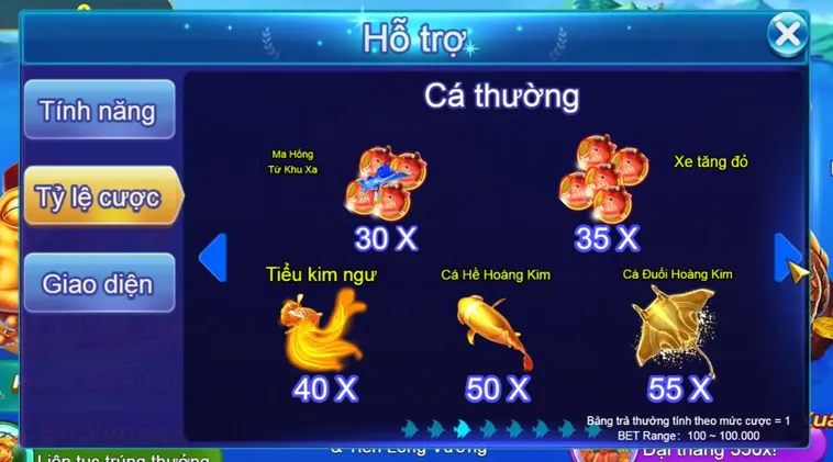 Sảnh Bắn Cá Royal Fishing Tại VaoBet Thiên Đường Đổi Thưởng Quý Tộc