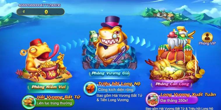 Sảnh Bắn Cá Royal Fishing Tại VaoBet Thiên Đường Đổi Thưởng Quý Tộc