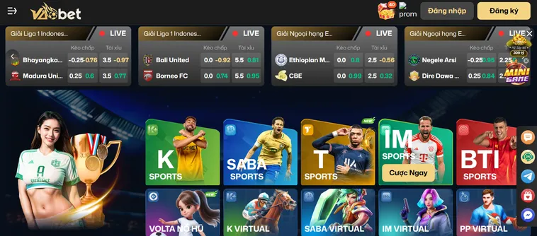 Nhà Cái VaoBet - Trang Chủ Cá Cược Online Đỉnh Cao Nhất