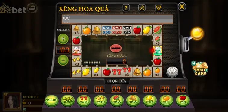Cẩm Nang Thống Trị Sảnh Slot Game Xèng Hoa Quả Tại VaoBet Gom Tiền Cả Làng