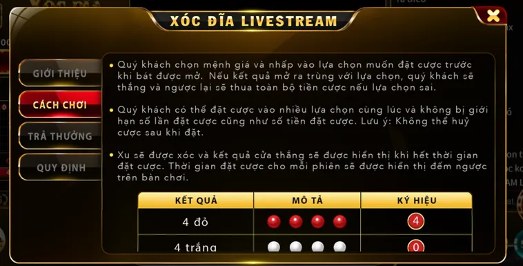 Trải Nghiệm Xóc Đĩa Live Tại VaoBet Đỉnh Cao Cá Cược Trực Tuyến